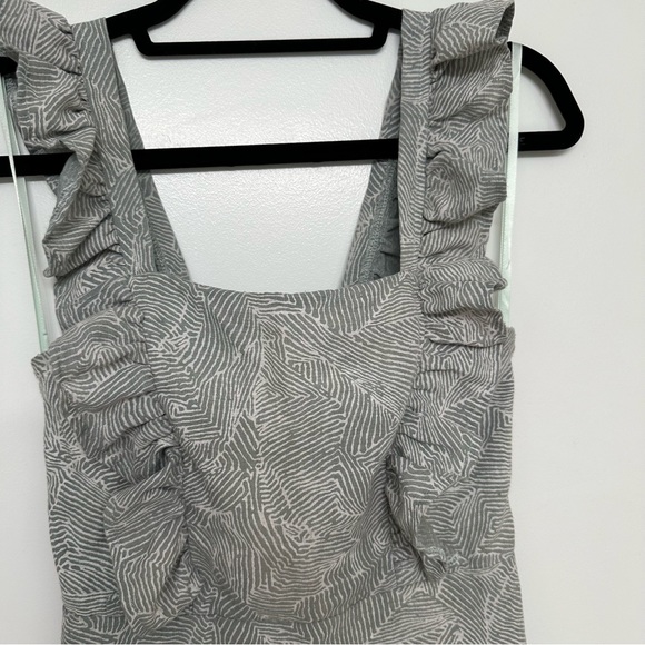 SELFIE LESLIE | Shiloh Tie-Back Pinafore Dress - Sage - Picture 8 of 16